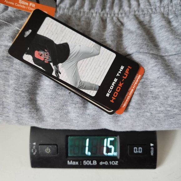 AND1 Men's Bank Shot Jogger Sweats Grey Heather 2XL - Picture 9 of 9